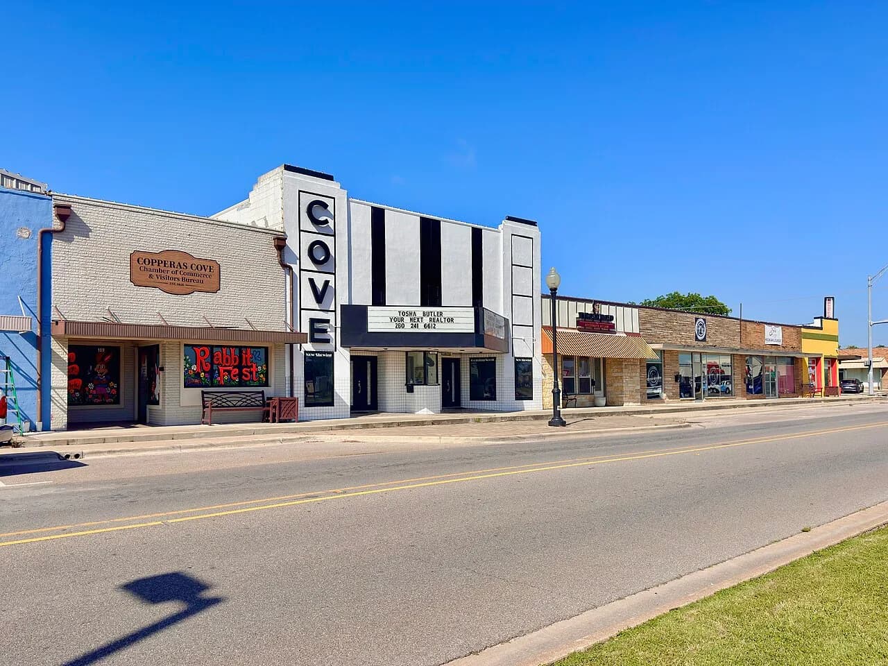 Avenue D in downtown Copperas Cove, May 2026.